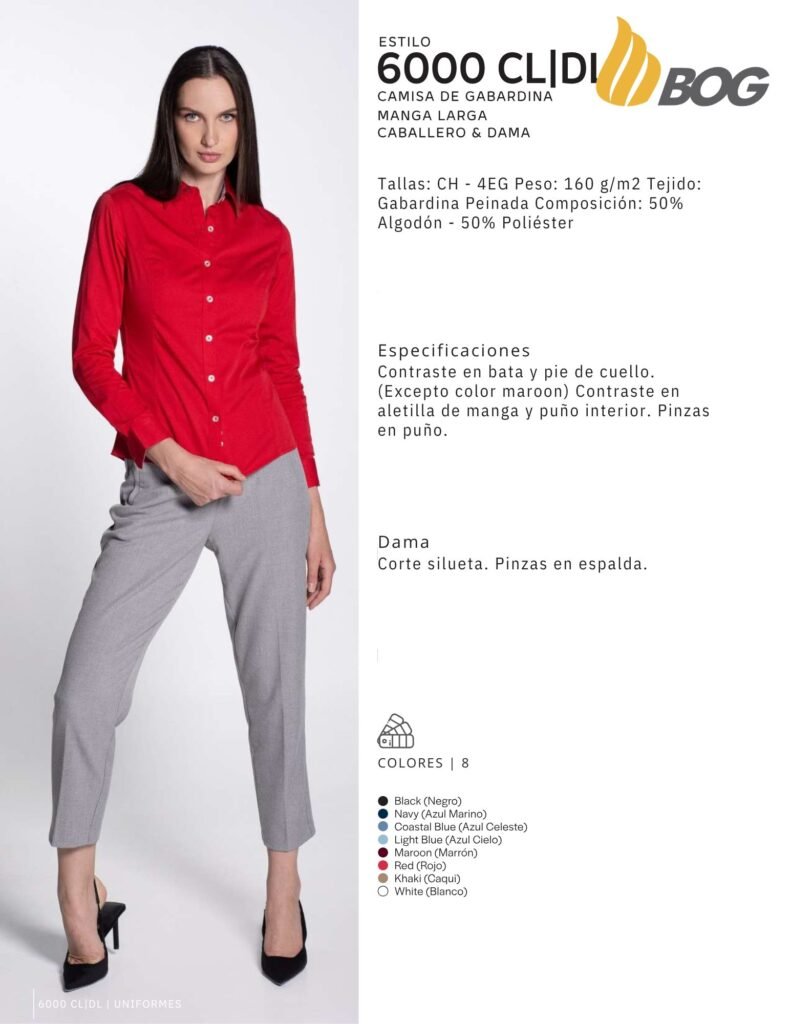 BLUSA MOD 6000 CL DL