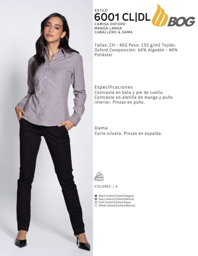 BLUSA MOD 6001 CL DL