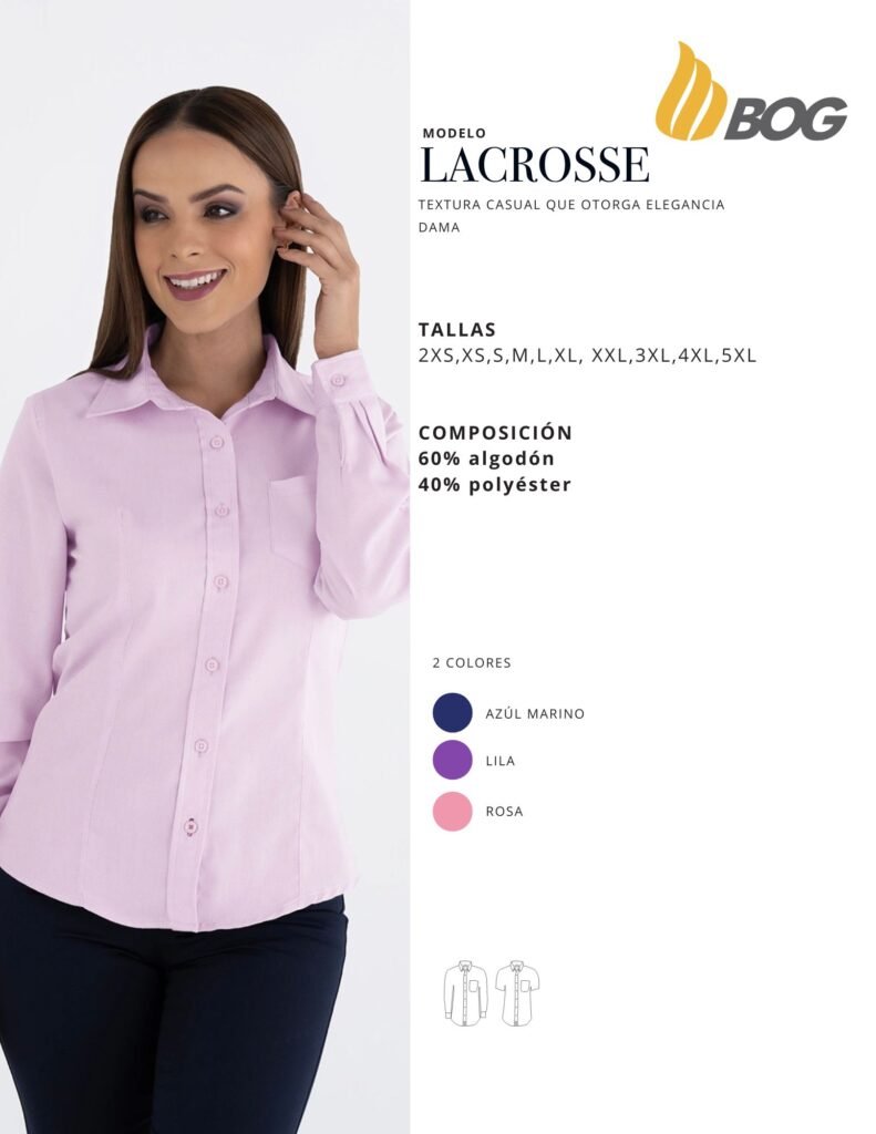 BLUSA MOD LACROSSE DAMA