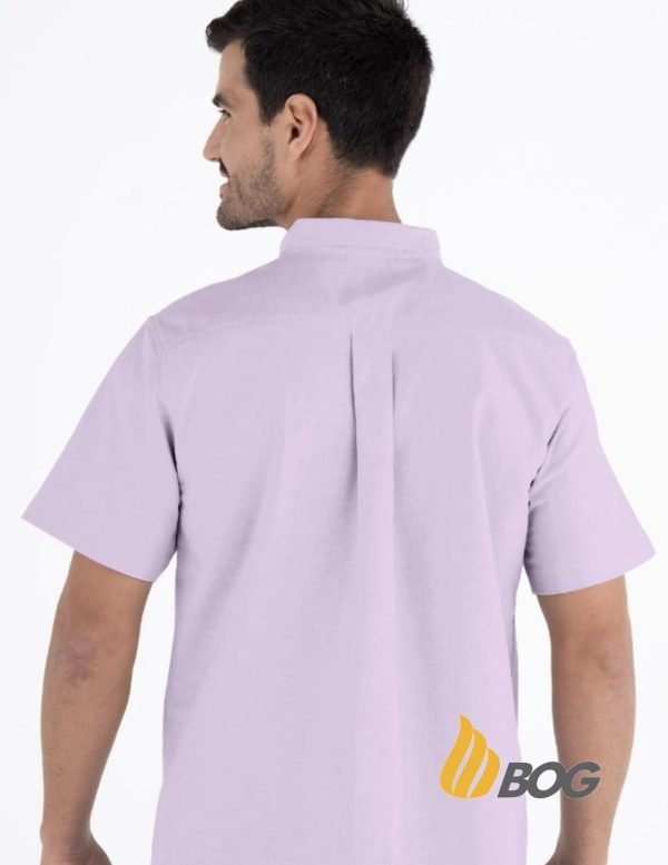 Camisa Hombre Manga Corta Oxford - Imagen 4