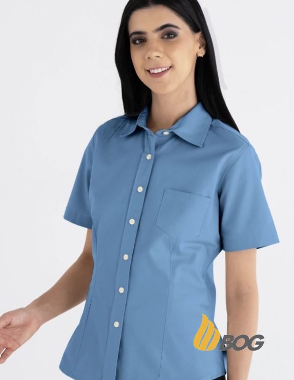 Blusa Mujer Manga Corta Polycotton