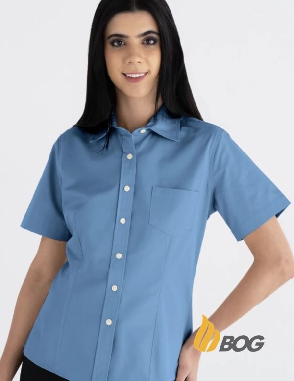 Blusa Mujer Manga Corta Polycotton - Imagen 4