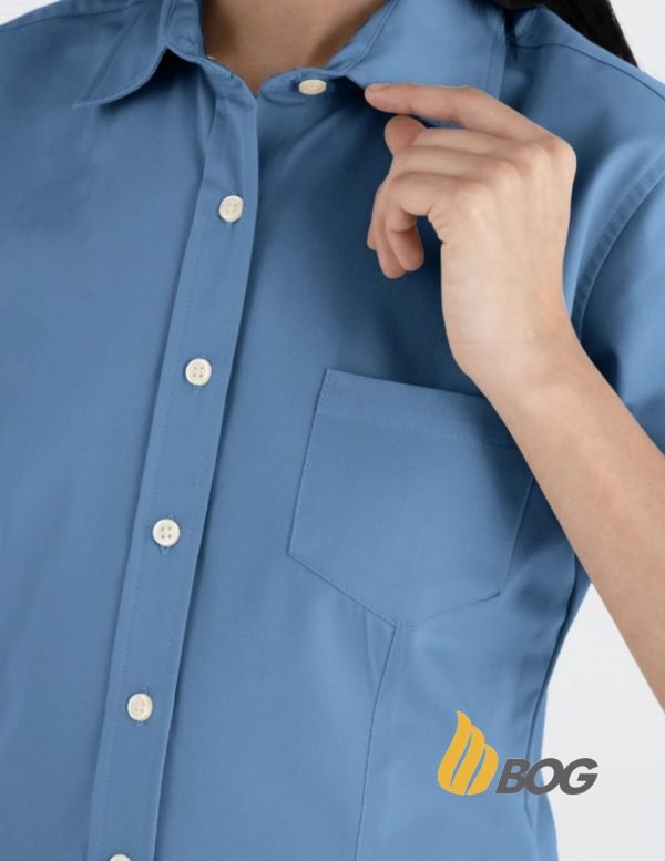 Blusa Mujer Manga Corta Polycotton - Imagen 5