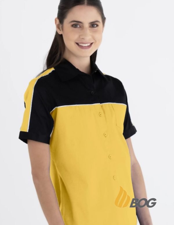 Blusa Mujer Manga Corta Scuderia - Imagen 2