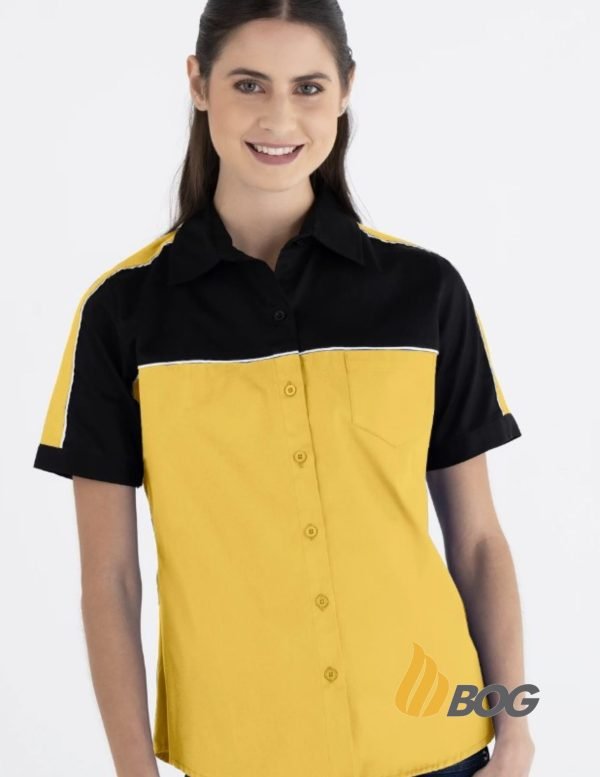 Blusa Mujer Manga Corta Scuderia - Imagen 5