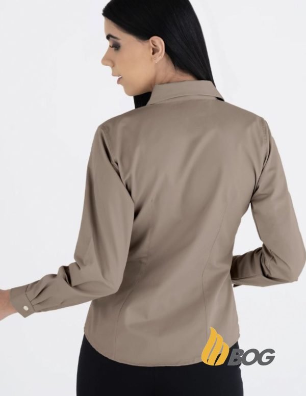 Blusa Mujer Manga Larga Polycotton - Imagen 2