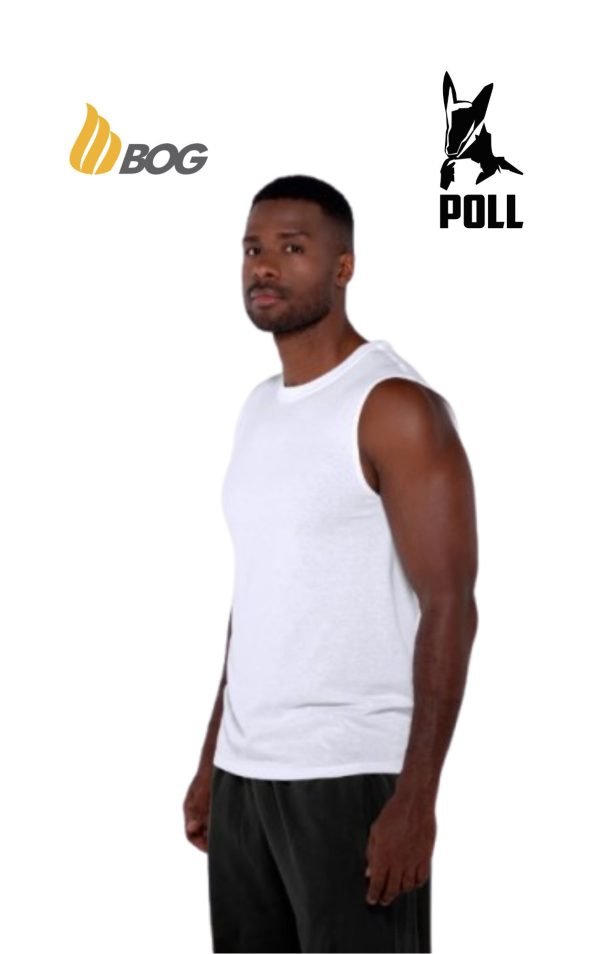 Playera Cuello Redondo sin Mangas para Caballero Mod C0310