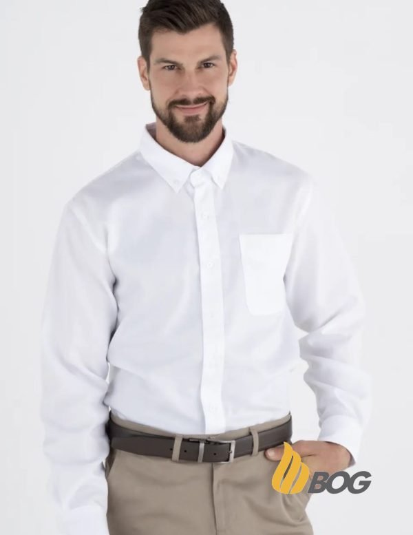 Camisa Hombre Manga Larga Pima - Imagen 2