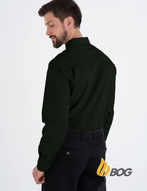 Camisa Hombre Manga Larga Polycotton - Imagen 3