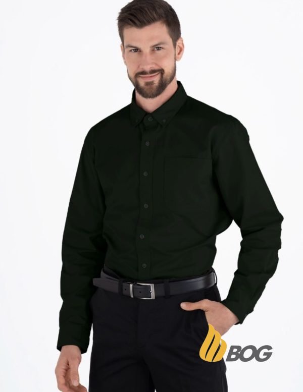 Camisa Hombre Manga Larga Polycotton - Imagen 4