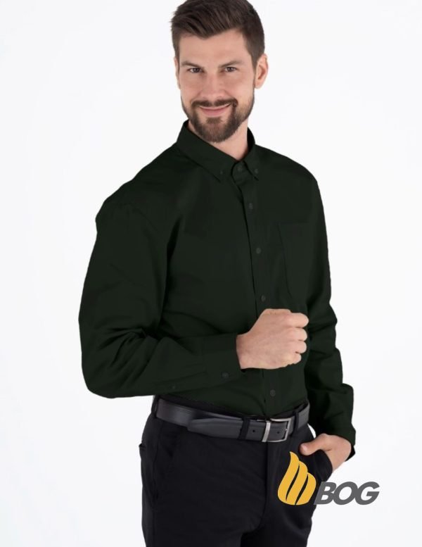 Camisa Hombre Manga Larga Polycotton - Imagen 5