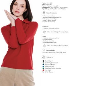 Playera para dama PLAYERYTEES 600 CL|DL