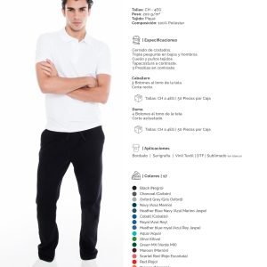 Playera para caballero PLAYERYTEES 900 C|D