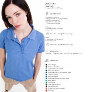 Playera para dama PLAYERYTEES 900 C|D