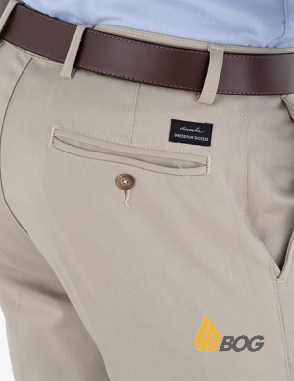 Pantalón Hombre Sin Pinzas Torino Flex - Imagen 4
