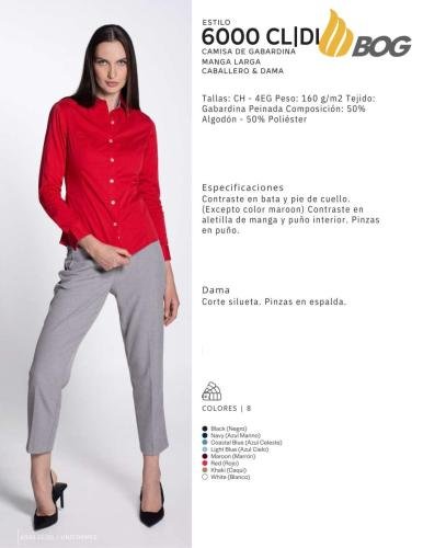 BLUSA MOD 6000 CL DL